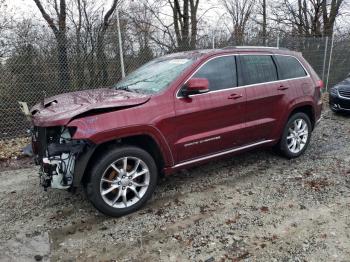  Salvage Jeep Grand Cherokee