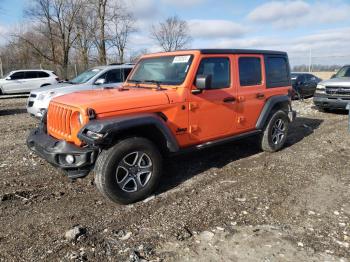  Salvage Jeep Wrangler