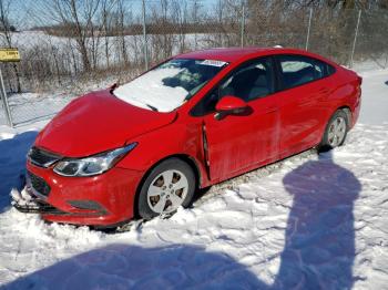  Salvage Chevrolet Cruze