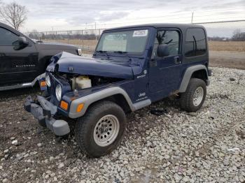  Salvage Jeep Wrangler