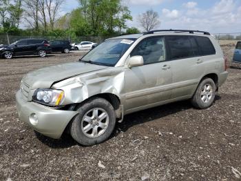  Salvage Toyota Highlander