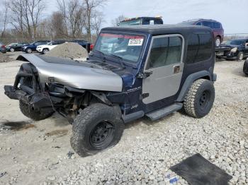  Salvage Jeep Wrangler