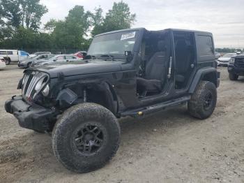  Salvage Jeep Wrangler