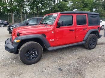  Salvage Jeep Wrangler