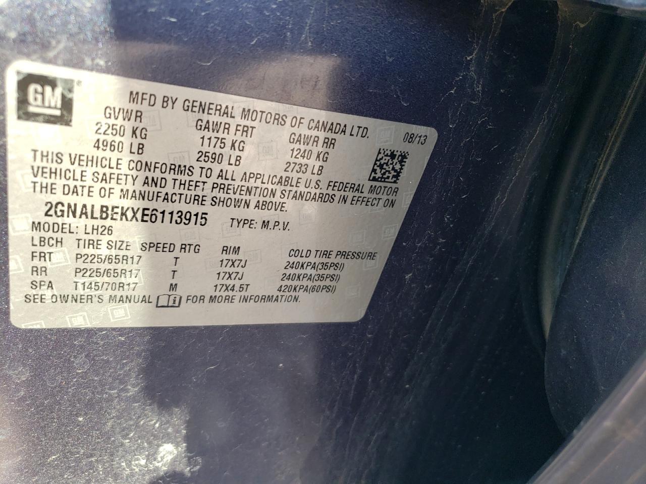 Chevrolet Equinox Lt Image 3