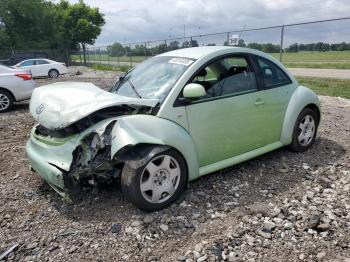  Salvage Volkswagen Beetle