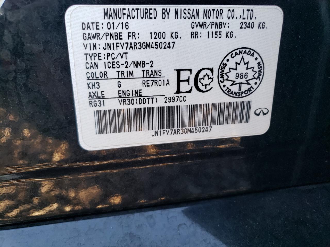 INFINITI Q50 Red Sport 400 Image 10