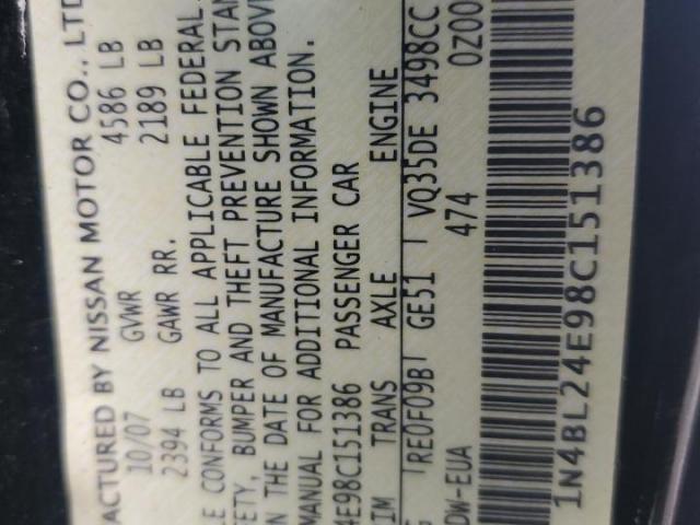 Nissan Altima 3.5se Image 12