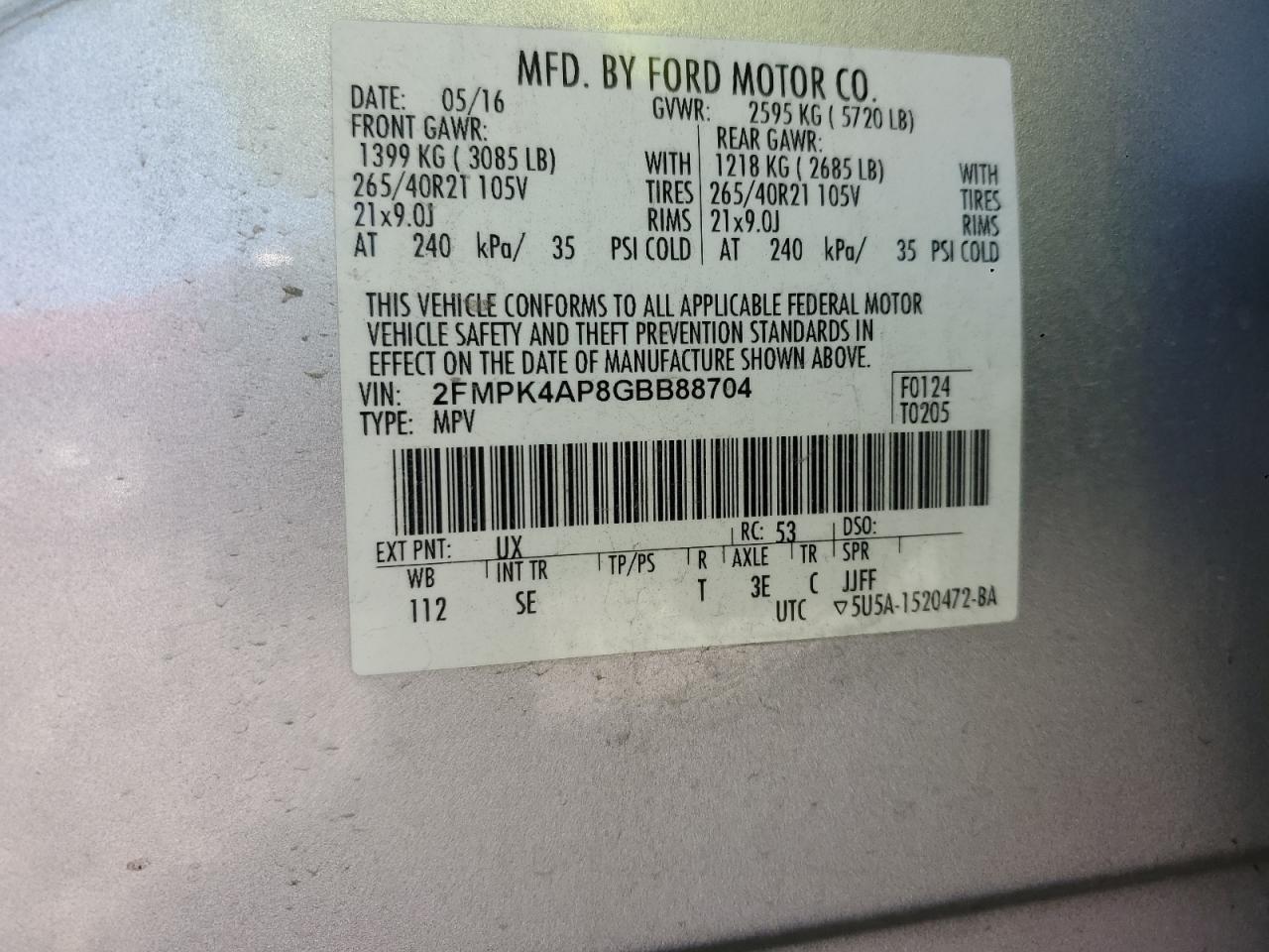 Ford Edge Sport Image 12