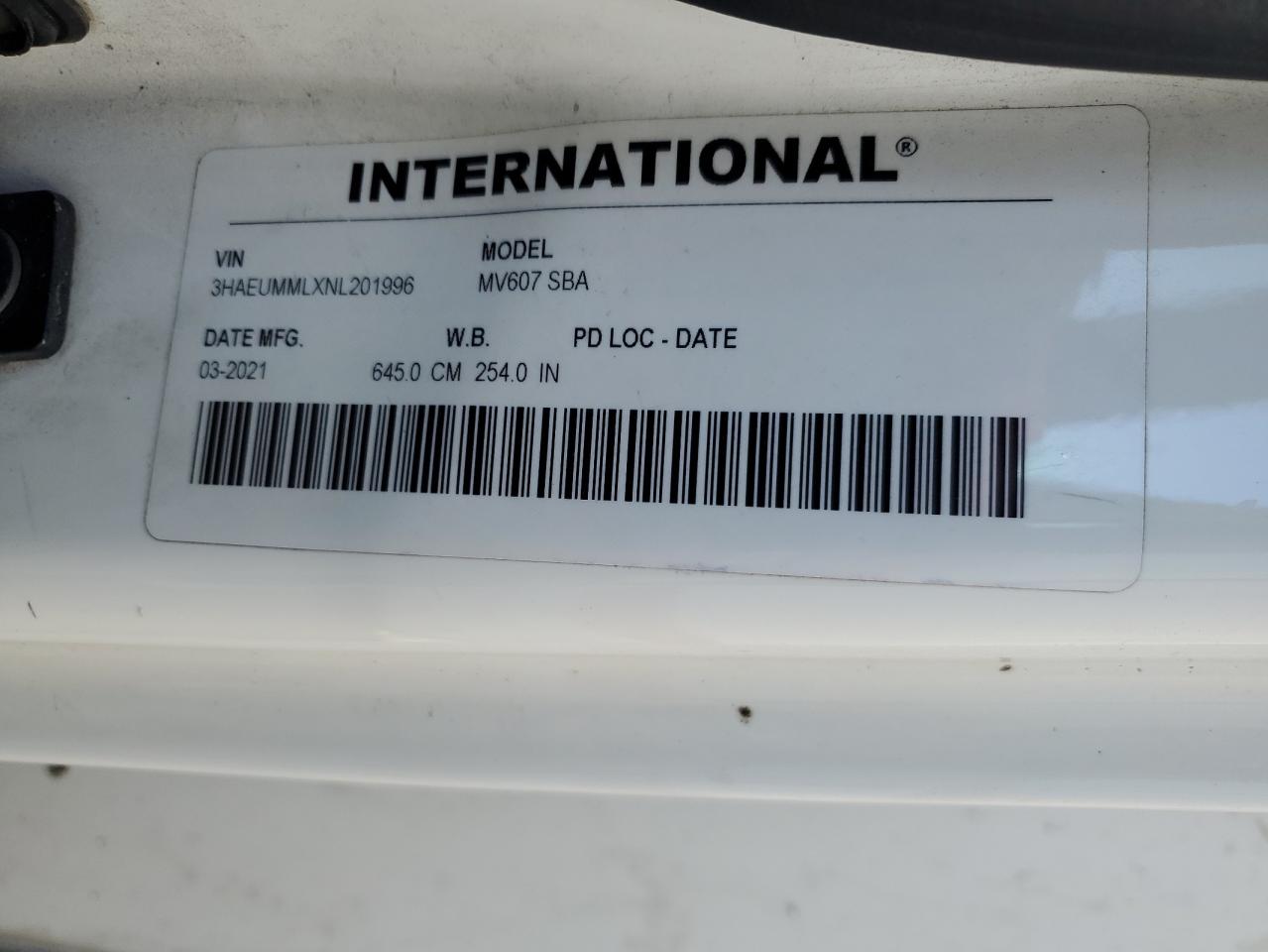 International Mv607 Image 9