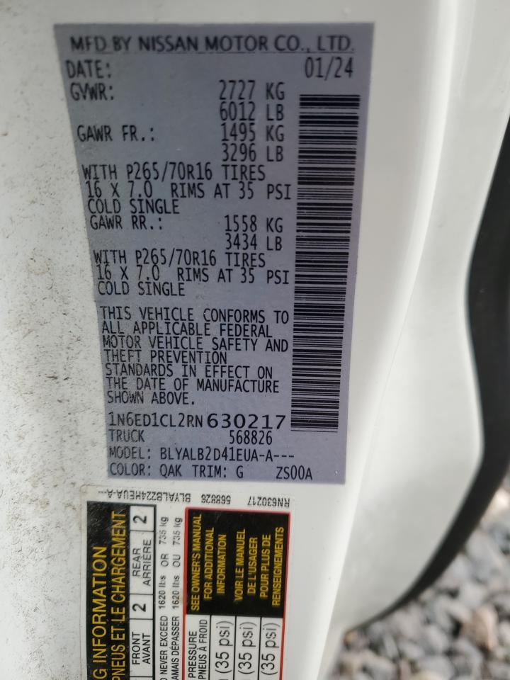 Nissan Frontier S Image 7