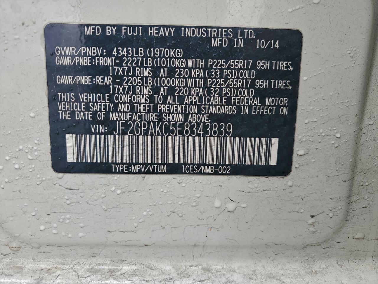 Subaru Xv 2.0 Limited Image 12