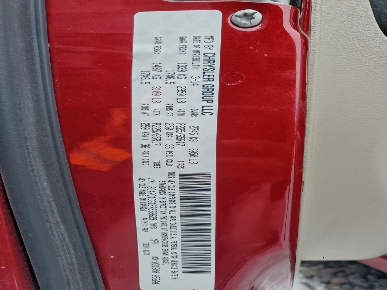 Chrysler Minivan Touring L Image 12