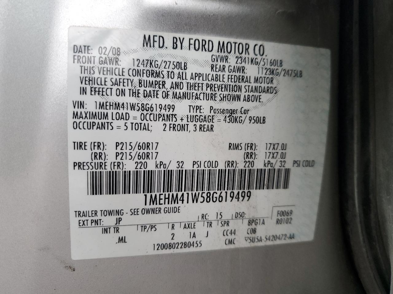 Mercury Sable Luxury Image 9