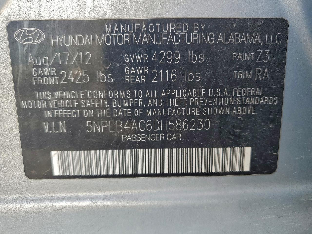 Hyundai SONATA Gls Image 10