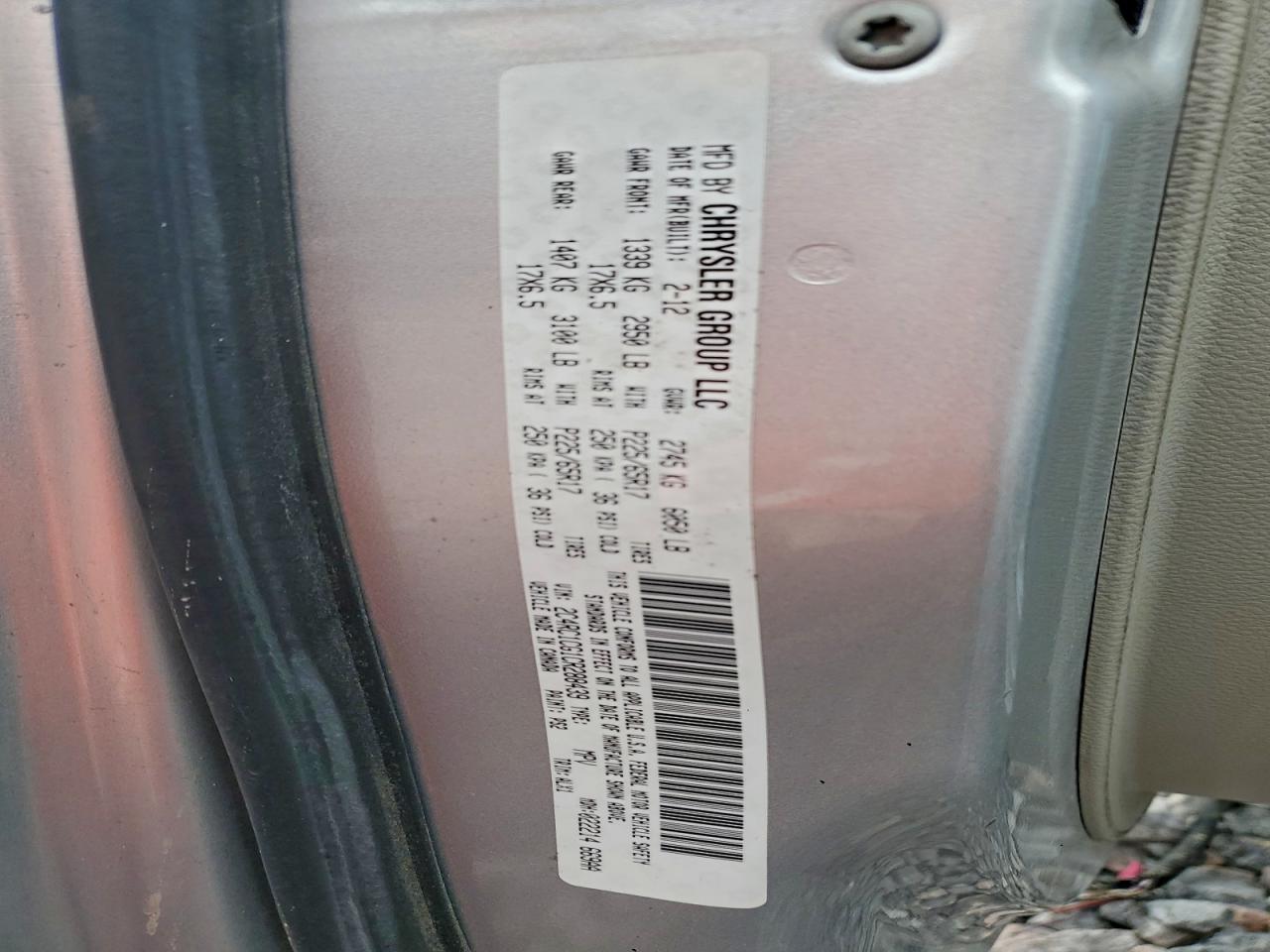 Chrysler Minivan Touring L Image 11