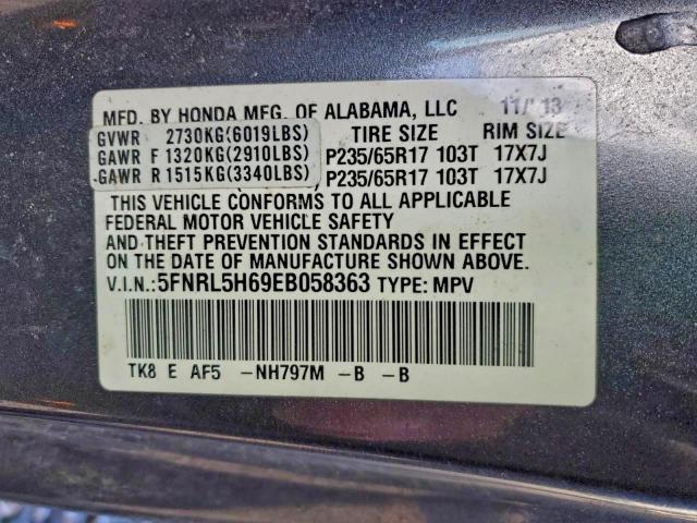 Honda Odyssey Exl Image 11