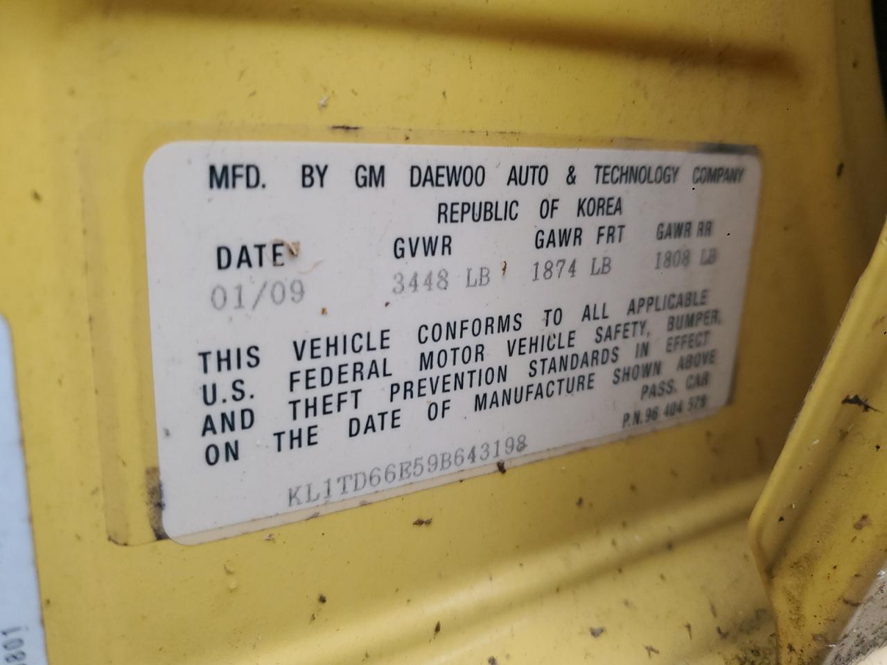 Chevrolet Aveo Ls Image 10