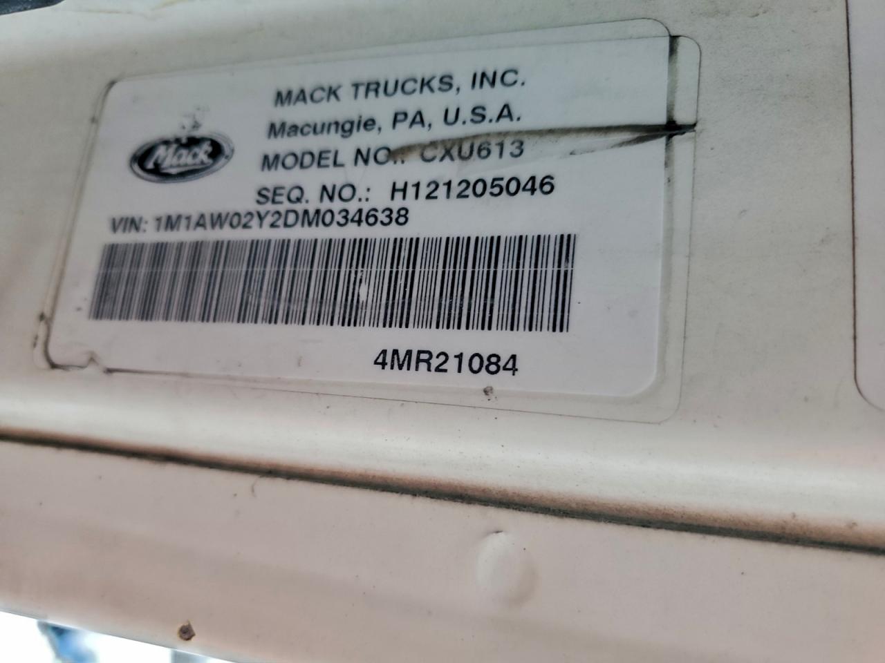 Mack 600 Cxu600 Cxu600 Image 8