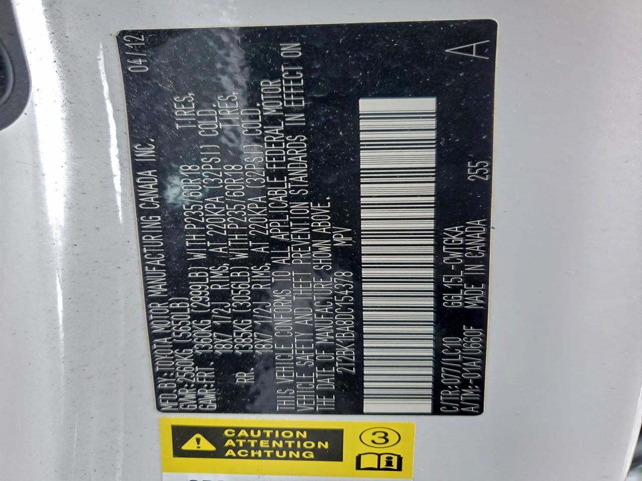 Lexus RX 350 Base Image 6